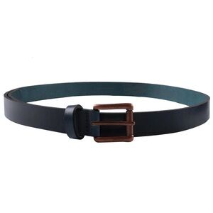 Naked and famous indigo dyed buffalo belt size 40